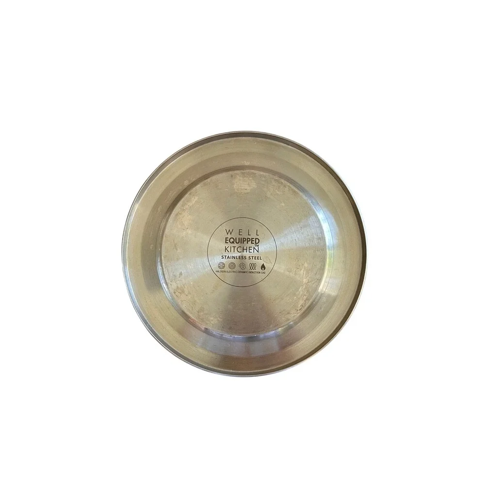 Well Equipped Kitchen‎ Stainless Steel Whistling Tea Kettle Wood Grain Handle